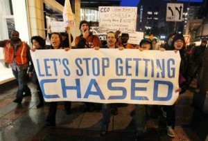Chased